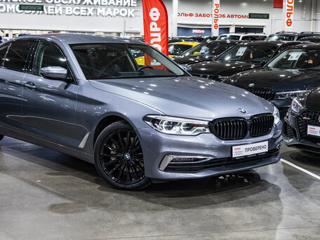 2018 BMW 5 серии 530i xDrive VII (G30/G31/G38), серый, 2899585 рублей, вид 5