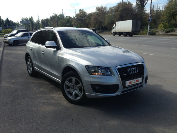 2009 Audi Q5 I (8R), серебристый