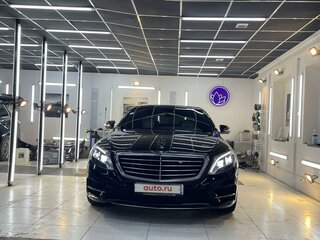 2016 Mercedes-Benz S-Класс 350 CDI BlueTEC VI (W222, C217), чёрный, 3600000 рублей, вид 2