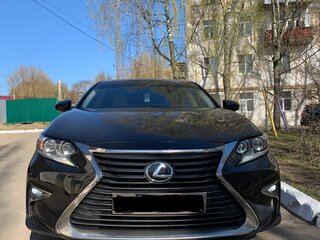2015 Lexus ES 350 VI Рестайлинг, чёрный, 3850000 рублей, вид 2