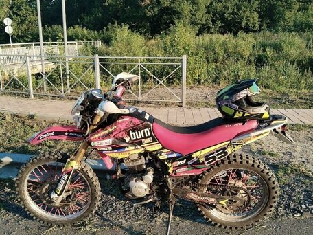 2014 Motoland Enduro 250, красный, 92000 рублей, вид 2