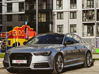 2017 Audi A6 IV (C7) Рестайлинг, серебристый, 2500000 рублей, вид 3