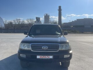 2003 Toyota Land Cruiser 100 Series Рестайлинг 1, чёрный, 1950000 рублей, вид 2