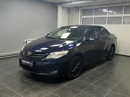 2012 Toyota Corolla X (E140, E150) Рестайлинг, синий, 1125000 рублей, вид 1