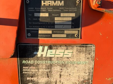 1990 Hamm DV Series, оранжевый, 720000 рублей, вид 4
