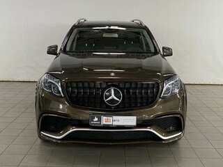 2017 Mercedes-Benz GLS 400 I (X166), коричневый, 4100000 рублей, вид 3