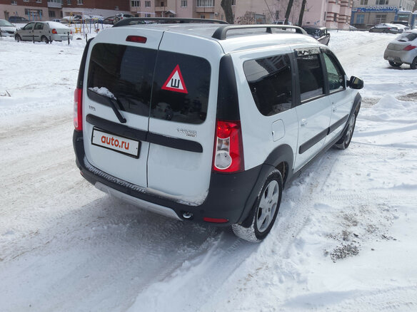 2017 Lada (ВАЗ) Largus I, белый - вид 1