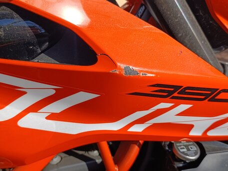 2017 KTM 390 Duke, красный, 430000 рублей, вид 3