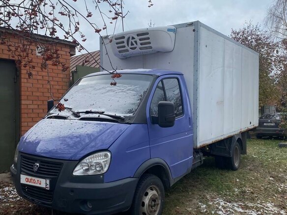 2007 ГАЗ ГАЗель (3302), синий, 820000 рублей