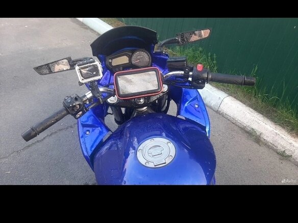 2009 Yamaha XJ6 (FZ6R), синий, 440000 рублей