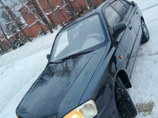2008 Hyundai Accent ТагАЗ II, чёрный, 500000 рублей, вид 5