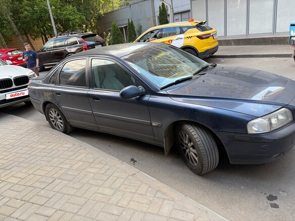 2001 Volvo S80 I, синий - вид 1