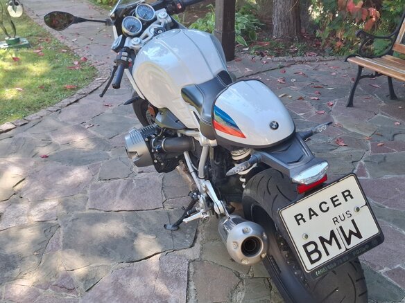 2017 BMW R Nine T Racer, белый, 1499000 рублей - вид 6