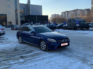 2018 Mercedes-Benz C-Класс 220 d IV (W205) Рестайлинг, синий, 2000000 рублей, вид 3