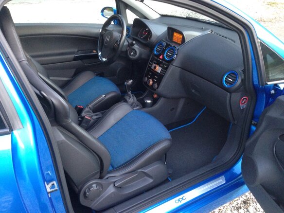 2008 Opel Corsa OPC D, голубой - вид 7