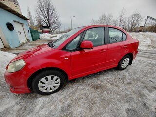 2008 Suzuki SX4 I (Classic), красный, 795000 рублей, вид 4