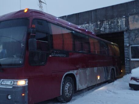 2008 Kia Granbird, пурпурный, 600000 рублей, вид 3