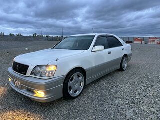 2000 Toyota Crown XI (S170), белый, 1500000 рублей, вид 1