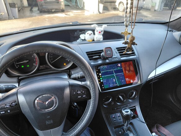 2012 Mazda 3 II (BL) Рестайлинг, серебристый, 680000 рублей - вид 8