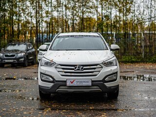 2014 Hyundai Santa Fe III, белый, 1799000 рублей, вид 3
