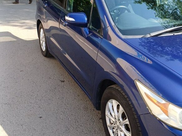 2010 Honda Stream II Рестайлинг, синий, 1200000 рублей - вид 6
