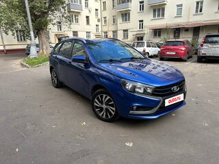 2021 Lada (ВАЗ) Vesta SW I, синий, 1400000 рублей, вид 3
