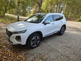 2020 Hyundai Santa Fe IV, белый, 3300000 рублей, вид 1