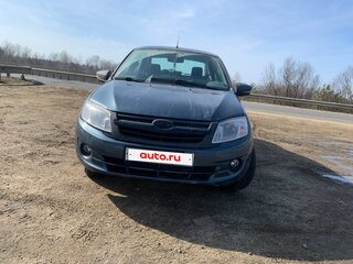 2014 Lada (ВАЗ) Granta I, синий, 360000 рублей, вид 1