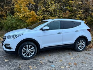 2018 Hyundai Santa Fe III Рестайлинг, белый, 2050000 рублей, вид 3
