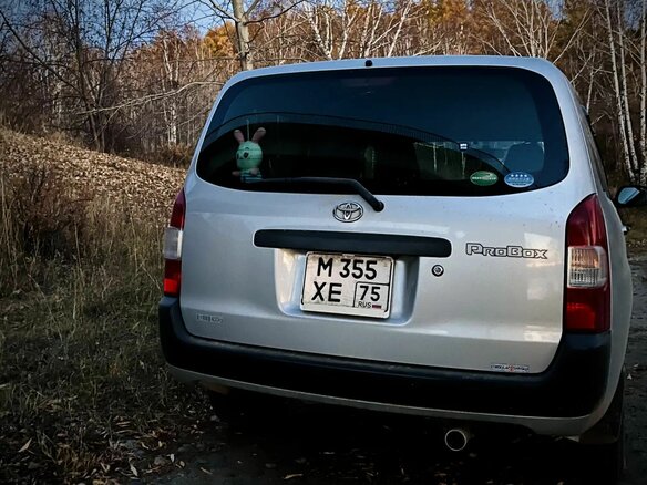 2017 Toyota Probox I Рестайлинг, серебристый, 850000 рублей - вид 1