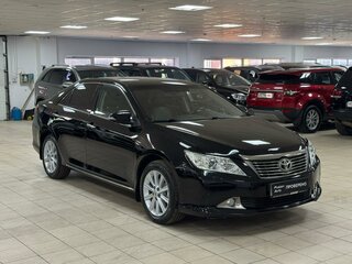 2014 Toyota Camry VII (XV50), чёрный, 1249000 рублей, вид 4
