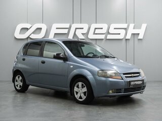 2007 Chevrolet Aveo I, голубой, 459000 рублей, вид 1
