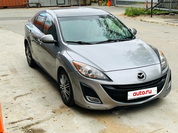 2009 Mazda 3 II (BL), серый, 700000 рублей - вид 1