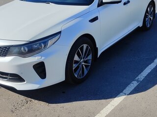 2017 Kia Optima IV, белый, 1700000 рублей, вид 1