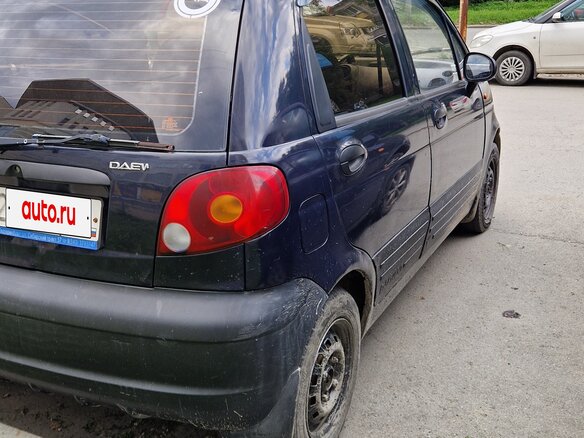 2007 Daewoo Matiz I Рестайлинг, чёрный, 90000 рублей - вид 3