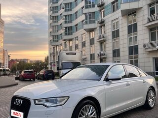 2014 Audi A6 IV (C7), белый, 1600000 рублей, вид 1
