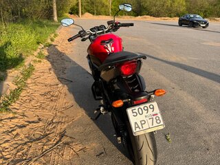 2010 Yamaha XJ600, красный, 540000 рублей, вид 2