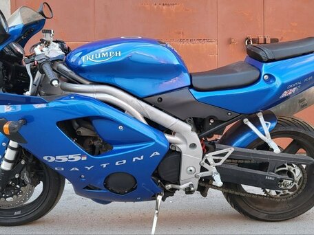 2003 Triumph Daytona 955i, синий, 390000 рублей, вид 5