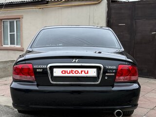 2007 Hyundai Sonata ТагАЗ IV (EF) Рестайлинг, чёрный, 830000 рублей, вид 5