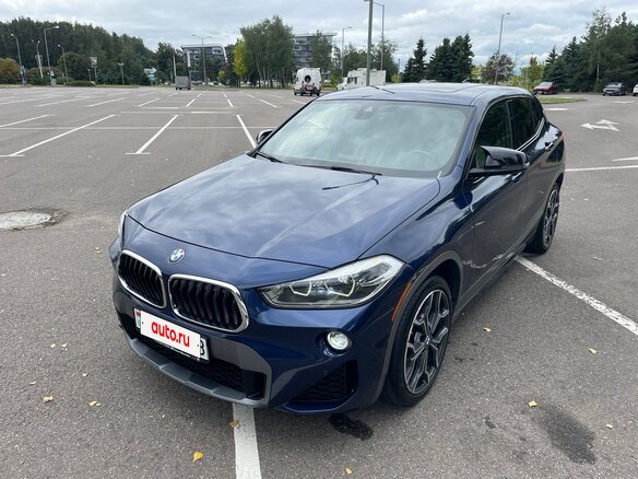 2018 BMW X2 xDrive28i I (F39), синий, 2200000 рублей - вид 3
