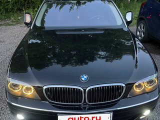 2005 BMW 7 серии Long 750Li IV (E65/E66) Рестайлинг, чёрный, 1300000 рублей, вид 3