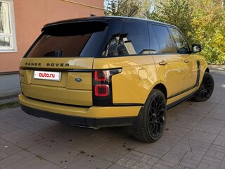 2021 Land Rover Range Rover IV Рестайлинг, жёлтый, 10200000 рублей, вид 4