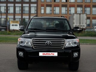 2014 Toyota Land Cruiser 200 Series Рестайлинг 1, чёрный, 4099999 рублей, вид 2