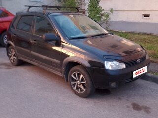 2011 Lada (ВАЗ) Kalina I, чёрный, 180000 рублей, вид 2