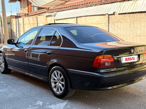 2001 BMW 5 серии 520i IV (E39) Рестайлинг, чёрный - вид 6