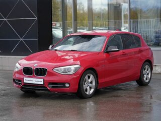 2012 BMW 1 серии 118i II (F20/F21), красный, 1040000 рублей, вид 1