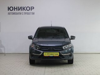 2019 Lada (ВАЗ) Granta I Рестайлинг, серый, 459000 рублей, вид 3
