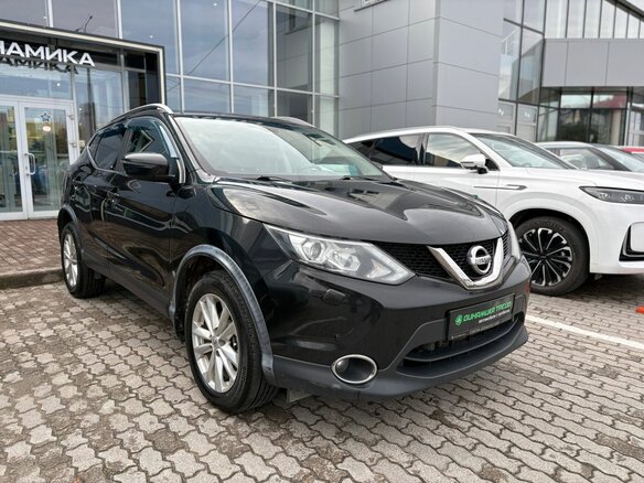2017 Nissan Qashqai II, чёрный - вид 2