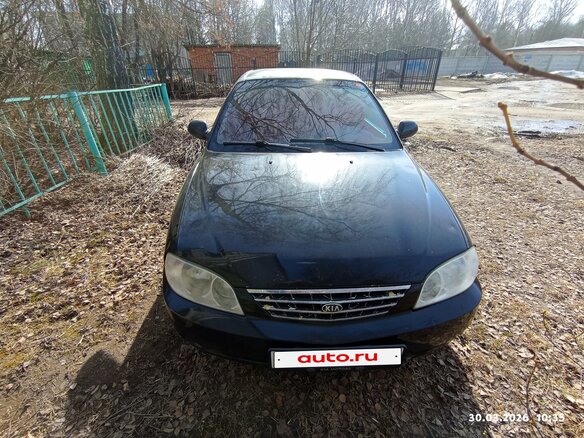 2006 Kia Spectra I Рестайлинг 2, чёрный, 250000 рублей - вид 3