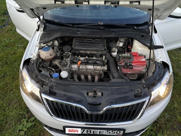 2014 Skoda Rapid I, белый, 470000 рублей - вид 7